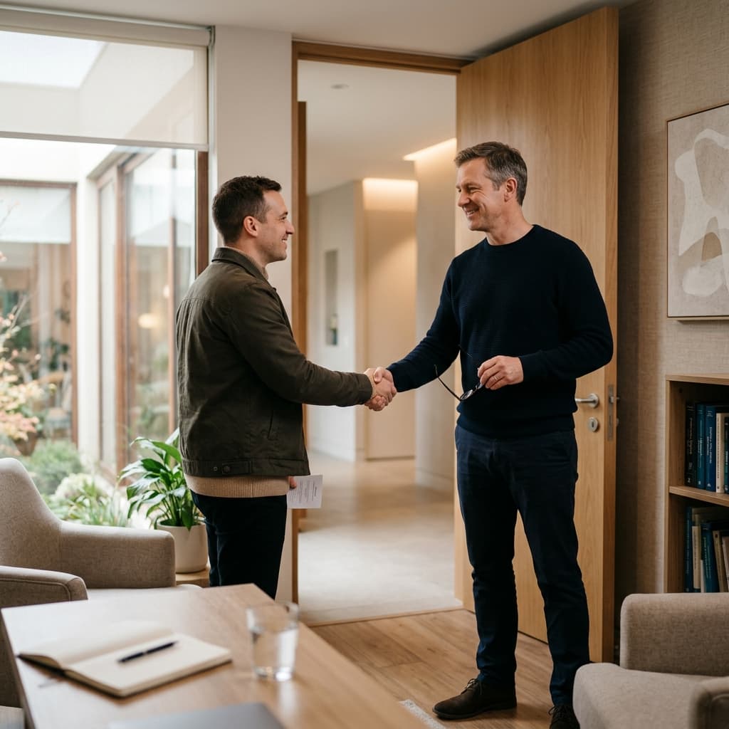 Centro terapéutico de adicciones - Escena clínica